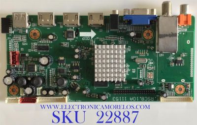 MAIN PARA TV WESTINGHOUSE / 1B1G1263 / T.RSC8.10A 11153 / 1B1G1263-200003254 / C6040A / PANEL LTA400HM17 / MODELO VR-4090 TW-65311-S040I / ESTA TARJETA ES CHINA Y ES UTILIZADA EN DIFERENTES MARCAS Y MODELOS / ENTRAR A DESCRIPCIÓN DEL PRODUCTO