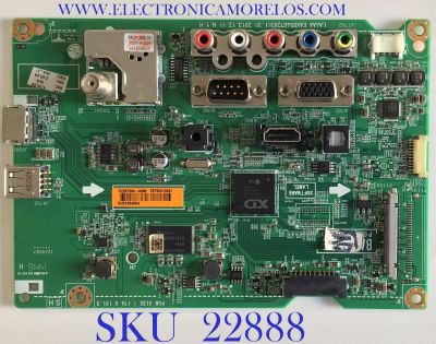 MAIN PARA TV LG / EBT63419001 / EAX65467203(1.3) / RU5163A0H4 / PANEL T5500HVF04.1 / MODELO 55LY340C-UA.BUSDLJR