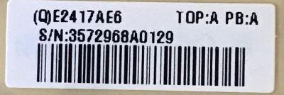 FUENTE DE PODER PARA TV PANASONIC / E2417AE6 / 715G7272-P02-001-003S / (Q)E2417AE6 / MODELO TH-43LFE8U - Imagen 3