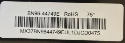 T-CON PARA TV SAMSUNG / BN96-44749E / BN41-02573A / BN97-12640B / SUSTITUTA BN95-04324A / MODELOS HG75NF690UFXZA FA01 / UA75MU6100KXXS / UA75MU6100KXXM / UA75MU6100KPXD / UA75MU6100GXXP / LH75QBHPLGC/XY / LH75QBHPLGC/XS / MAS MODELOS EN DESCRIPCION - Imagen 2