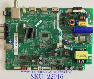 MAIN FUENTE PARA TV INSIGNIA / T8-3MS8009-MA200AA / 40-MT14A1-MAE2HG / MST14A1 / V8-ST14K01-LF1V7249 / NS-32DR310NA17 / ESTA TARJETA ES CHINA Y ES UTILIZADA EN DIFERENTES MARCAS Y MODELOS / ENTRAR A DESCRIPCIÓN DEL PRODUCTO