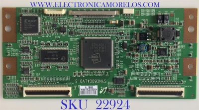 T-CON PARA TV NEC / LJ94-02825D / SYNC60C4LV0.3 / 02825D / PANEL LTI400HA02-001 / MODELO L408TM / P401