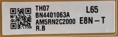 FUENTE DE PODER PARA TV SAMSUNG / NUMERO DE PARTE BN44-01063A / L65E8N_THS / BN4401063A / PANEL´S CY-RT065FGLV2H / CY-RT065FGLV4H / MODELOS QN65Q70 / QN65Q70TAFXZA CH03 / QN65Q70TAFXZA FA01 / QN65Q7D / QN65Q7DTAFXZA FF02 - Imagen 2