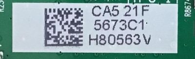 T-CON PARA TV LG OLED / NUMERO DE PARTE 5673C / 6871L-5673C / 6870C-0745B / LE650AQD-ELA1-Y31 / PANEL LE550AQD (EL)(A3) / MODELOS OLED55C8PUA / OLED55B8PUA / OLED55C8PUA.BUSWLJR / OLED55B8PUA.BUSWLJR - Imagen 2