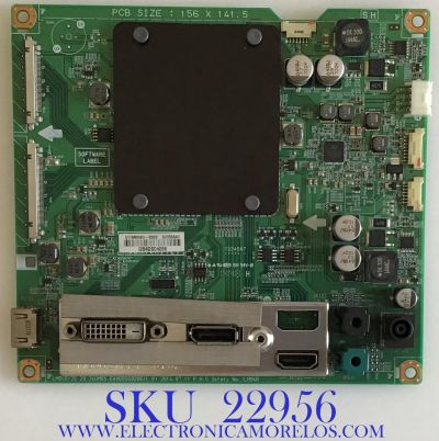 MAIN PARA MONITOR LG / EBT62355501 / EAX65569206 (1.0) / 62355501 / PANEL LM340WW1(SS)(A1) / MODELO 34UM65-PD.AUSLOY