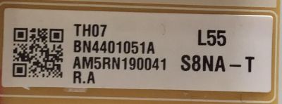 FUENTE DE PODER PARA TV SAMSUNG QLED / NUMERO DE PARTE BN44-01051A / BN4401051A / L55S8NA_THS / MODELOS QN49Q8D / QN49Q80 / QN50Q8DTAFXZA AA01 / QN50Q80AAFXZA AA01 / QN55Q8DTAFXZA AC02 / QN55Q8DTAFXZA FA03 / QN55Q80TAFXZA AC02 / QN55Q80TAFXZA FA03  - Imagen 3