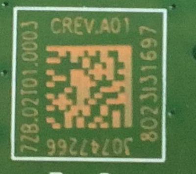 MAIN PARA MONITOR DELL / 7ZB.02T01.0003 / 748.A2S02.0011 / 30747266 / PANEL LTM270HL05 / MODELO P2719HT - Imagen 2