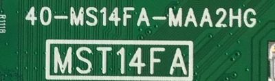 MAIN PARA TV TCL / 08-CS43TML-LC222AA / 40-MS14FA-MAA2HG / 08-MST1408-MA200AA / 08-MST1408-MA300AA / V8-ST14K01-LF1V2033 / PANEL LVF430NDEL CJ9W01 / MODELO 43S325 - Imagen 2