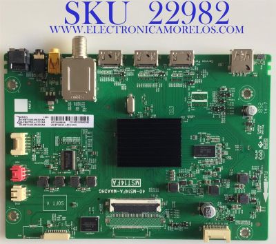 MAIN PARA TV TCL / 08-CS43TML-LC222AA / 40-MS14FA-MAA2HG / 08-MST1408-MA200AA / 08-MST1408-MA300AA / V8-ST14K01-LF1V2033 / PANEL LVF430NDEL CJ9W01 / MODELO 43S325