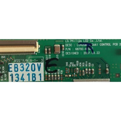 T-CON PARA TV MAGNAVOX / 6871L-1341B / 6870C-4200C / 1341B / SUSTITUTAS 6871L-1341D / 6871L-4201B / PANEL LC470WUE-SAA1 / MODELOS 47MF439B/F7 / 47PFL3603D/27 / 47PFL3603D/F7 / 47PFL3704D/F7 / 47PFL5603D/27 / 47PFL5603D/F7 / 47TA648BX/37 / VO47LFHDTV30A - Imagen 2