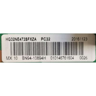 MAIN PARA TV SAMSUNG / BN94-10894H / BN41-02533A / BN97-09387H / PANEL CY-JJ032AGEV4H / MODELO HG32NE473SFXZA BA01 - Imagen 2