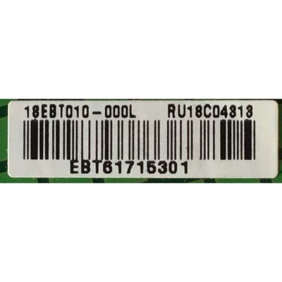 MAIN PARA TV LG / EBT61715301 / EAX63728604 (4) / RU18C04313 / PANEL PDP50R30111 / MODELO 50PV400-UB.AUSZLUR - Imagen 4