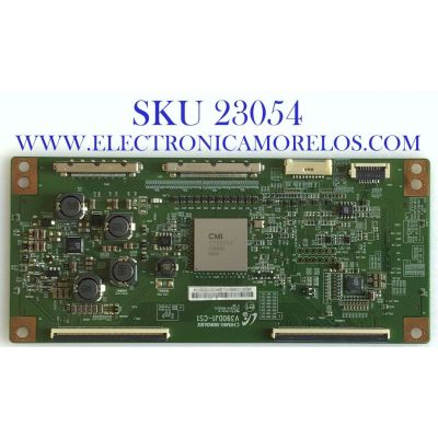 T-CON PARA TV SEIKI / 3E-D086910 / V390DJ1-CS1 / PANEL V390DK1-LS1 REV.C1 / MODELO SE39UY04	