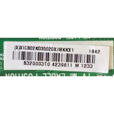 MAIN PARA TV VIZIO FULL HD SMART TV  RESOLUCION: 1920  X 1080 / 756TXICB02K0350 / 715G8320-M01-B01-004Y / (X)XICB02KD035020X/I8KKX1 / PANEL TPT320B5-FHBN0.K REV:49P2AN / MODELO D32F-F1 LTQUVMQU - Imagen 3