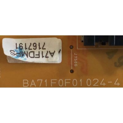 TARJETA DE A / V PARA TV SYLVANIA / A71FDMPS / BA71F0F01024-4 / PANEL UF320XF / MODELO FLX3220FA	 - Imagen 2