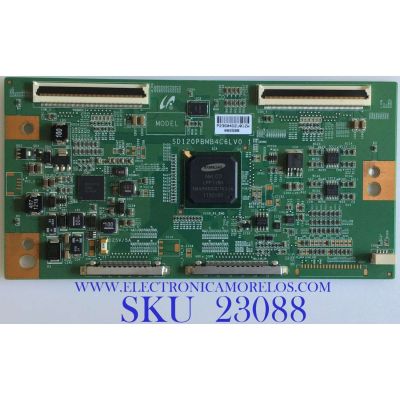 T-CON PARA TV RCA / LJ94-23604D / SD120PBMB4C6LV0.1 / 23604D / PANEL LSC460HW01-QYE01 / MODELO LED46C45RQ	