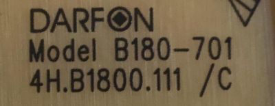 FUENTE DE PPODER PARA TV INSIGNIA / 56.04046.031 / 4H.B1800.111 / B180-701 / 5604046031 / PANEL V320HWSD04 / MODELO NS-32D200NA14 - Imagen 4