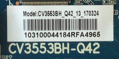 MAIN FUENTE PARA TV WESTINGHOUSE / W18050-1-SY / CV3553BH-Q42 / 103100044 / ST3151A05-8 / PANEL T320-0AM-DLED / MODELO WD32HB1120-C / ESTA TARJETA ES CHINA Y ES UTILIZADA EN DIFERENTES MARCAS Y MODELOS / ENTRAR A DESCRIPCIÓN DEL PRODUCTO - Imagen 2