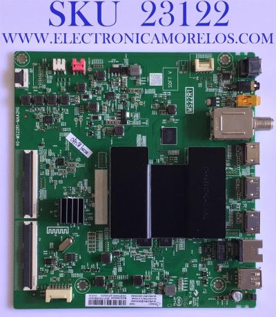 MAIN PARA TV TCL / 08-CS55TML-LC392AA / 40-MS22R1-MAA2HG / MS22R1 / 08-MS22R01-MA200AA / 08-MS22R01-MA300AA / PANEL LVU550NDEL CD9W18 / MODELO 55S421