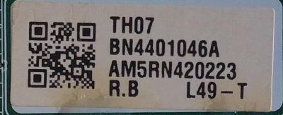 LED DRIVER PARA TV SAMSUNG ((NUEVA)) / NUMERO DE PARTE BN4401046A / L49S8NC_THS / BN44-01046A / MODELOS QN49Q8DTAFXZA FA01 / QN49Q80TAFXZA FA01 / QN50Q80CAFXZA AC02 / QN50Q80AAFXZA AA01 / QN50Q80BDFXZA AA04 / QN50Q8DTAFXZA AA01 / QN50Q80TAFXZA AA01 - Imagen 2