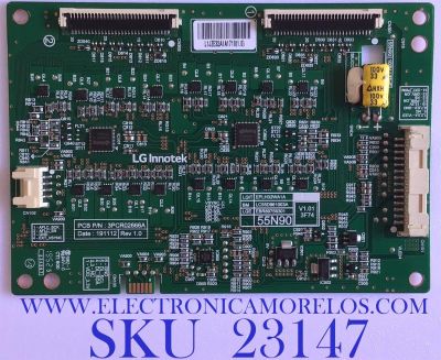 LED DRIVER PARA TV LG / EBR89756301 / 3PCR02666A / EPLH32WA1A / LC55D961003A / PANEL HC550DQB-SLCA1-2141 / MODELO 55NANO90UNA.BUSWLJR