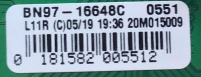 MAIN PARA TV SAMSUNG 4k Hdr SMART TV / BN94-15257A / BN41-02751A / BN97-16648C / PANEL CY-BT065HGLV3H / DISPLAY LSF650FN09-Q01 / MODELO UN65TU700DFXZA FA01 / UN65TU7000FXZA  - Imagen 3