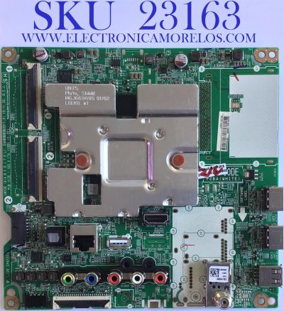 MAIN PARA SMART TV LG 4K UHD RESOLUCION (3,840 x 2,160) / EBT66466002 / EAX69083603(1.0) / PANEL NC650DQG-ABHX7 / NUMERO DE DISPLAY HV650QUB-N9E / MODELO 65UN7300AUD.BUSFLKR