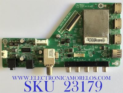 MAIN PARA TV SHARP / 756TXFCB01K0170 / 715G7447-M01-000-004Y / (X)XFCB01K017000X / PANEL TPT315B5-HVN05.A REV:S800B / MODELO LC-32LB370U