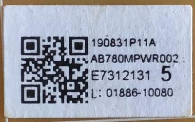 FUENTE DE PODER PARA TV PHILIPS NUMERO DE PARTE  AB780MPWR002 / BAA78ZF0102 B / PANEL HV650QUB-F90 / MODELO 65PFL5504/F7 - Imagen 2