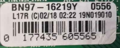 MAIN PARA SMART TV SAMSUNG 4K Ultra HD RESOLUCION (2160p) / BN94-14776M / BN41-02703C / BN97-16219Y / PANEL CY-NN065HGLVDH / MODELO UN65RU740DFXZA FA01 - Imagen 3