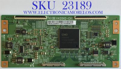 T-CON PARA TV APEX / 35-D049837 / V420H2-CH1 / PANEL ST3151A05-1 / MODELO LE3242T