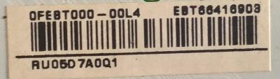 MAIN PARA TV LG OLED / NUMERO DE PARTE EBT66416903 EAX69049006 / EAX69049007 / PANEL AC650AQL / LE650AQD (EN)(A1) / MODELOS OLED65CXPUA / OLED65CXAUA / OLED65CXAUA.DUSQLJR / OLED65CXPUA.BUSWLJR / OLED65CXAUA.BUSWLJR / OLED65CXPUA.DUSQLJR / OLED65A1AUA - Imagen 3