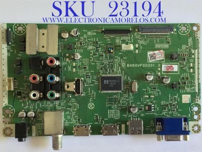 MAIN PARA TV SANYO / A5GRKMMA-001 / BA5GVFG0201 2 / A5GRK-MMA / A5GRKUH / PANEL'S LC550DUY(SH)(A1) / U5DR4XH / MODELO FW55D25F DS5 