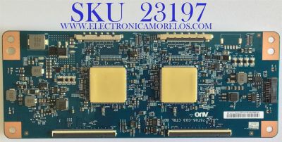 T-CON PARA TV VIZIO / NUMERO DE PARTE 5565T56C06 / 75T05 C03 / 55.65T56.C06 / 75T05-C03 / PANEL T650QVF09.2 / DISPLAY T650QVN07.2 / MODELO PX65-G1 LTMAYOKV / PX65-G1LTYAYONW 