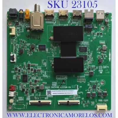 MAIN PARA TV TCL / 08-MS22T05-MA200AA / 40-MS22T1-MAA2HG / V8-ST22K01-LF / GNA000032A / PANEL LVU430NDEL CS9W00 V3 / LVU430NDEL CS9W00 V2 / MODELO 43S423VCAA / 43S425