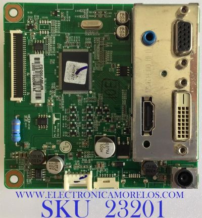 MAIN PARA MONITOR LG / 27EA31V-BD.AUSHMVN / 391M0059-0007 / NP38V10DGJ / PANEL LM270WF5 (SL)(C1) / MODELO 27EA31V-BD.AUSHMVN