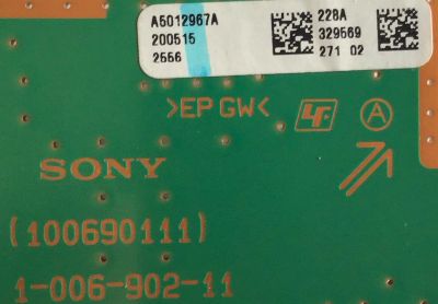 LED DRIVER PARA TV SONY / NUMERO DE PARTE A-5012-967-A / 1-006-902-11 / 100690111 / A5012967A 228A / DISPLAY LSY650FF03-A01 / PANEL YDAF065DND01 / MODELOS XBR-65X90CH / XBR65X90CH / XBR-65X900H / XBR65X900H - Imagen 3