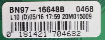 MAIN PARA TV SAMSUNG 4K·UHD·HDR / NUMERO DE PARTE BN94-15352S / BN41-02751A / BN97-16648B / PANEL CY-BT082HGLV3H / MODELO UN82TU700 / UN82TU700DFXZA FA01 - Imagen 3