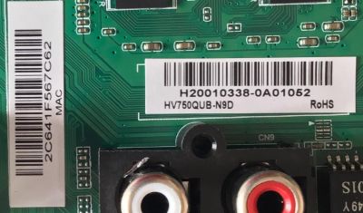 MAIN PARA TV VIZIO SMART 4K (2160p) UHD CON HDR / NUMERO DE PARTE 21201-02121 / T.MT5597.U767 / H20010338 / 21201-02121 / PANEL BOE1750WQ-H / DISPLAY HV750Q0B-N9D / MODELO V755-G4 LBNFQQBW / V755-G4 LBNFQQCW - Imagen 3