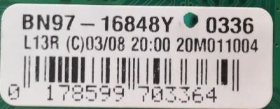 MAIN PARA TV SAMSUNG QLED 4K·UHD·HDR / NUMERO DE PARTE BN94-15427E / BN41-02756A / BN41-02756B / BN97-16848Y / BN9415427E / BN41-02756B-000 / PANEL CY-RT082HGLV1H / MODELO QN82Q6D / QN82Q6DTAFXZA FA01 - Imagen 3