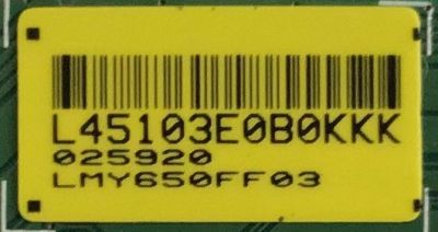 T-CON PARA TV SONY / NUMERO DE PARTE LJ94-45103E / 20Y_S65JU22MQV0.1 / 45103E / S65JU22MQV0.1 / DISPLAY LSY650FF03-A01 / PANEL YDAF065DND01 / MODELOS XBR-65X90CH / XBR65X90CH / XBR-65X900H / XBR65X900H - Imagen 2