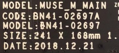 MAIN PARA SMART TV SAMSUNG QLED 4K RESOLUCION (3840 x 2160) / BN94-14766U / BN41-02697A / BN97-15673H / MODELO QN75Q90RAFXZA - Imagen 3