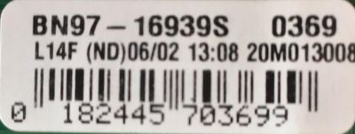 MAIN PARA TV SAMSUNG 4K·UHD·HDR / NUMERO DE PARTE BN94-15808H / BN41-02756B / BN97-16939S / BN41-02756B-000 / BN9415808H / PANEL CY-BT085HGAV1H / DISPLAY	BN96-50493A / BN9650493A / MODELO UN85TU8000 / UN85TU8000FXZA AA02 - Imagen 2
