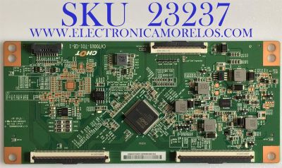 T-CON PARA TV VIZIO / NUMERO DE PARTE CV700U1-T01-CB-1 / E3CCBB70000 / PANEL TPT700B5-U1T01.D REV:S01AQ / DISPLAY CV700U1-T01 / MODELOS V705-H1 / V705-H1 LMXHZJ / V705-G1 / V705-G1 / LTCHQT / RNSMU7036-B