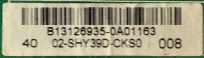 MAIN FUENTE PARA TV SANYO / FVD4064 / TP.MS3393.P77 / 02-SHY39D-CKS0 / 3MS3393X / B13126935 / P40D64-01 / PANEL LVF400SSDX E4 V3 / MODELO FVD4064 - Imagen 2
