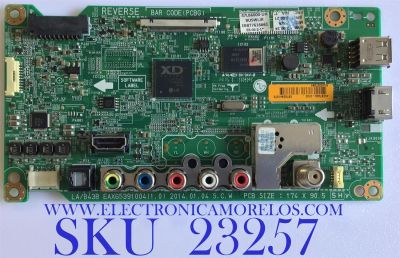 MAIN PARA TV LG / EBT62841576 / EAX65391004(1.0) / EBR77616661 / SUSTITUTAS EBT62841578 / EBT62841583 / EBT62841558 / EBT62841571 / EBT62841587 / EBT62841561 / PANEL LC470DUE (FG)(A3) / MODLEOS 47LB6000-UH.BUSWJR / 47LB5900-UV.BUSWJR