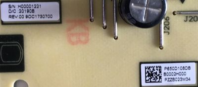 FUENTE DE PODER PARA SMART TV VIZIO / P650D108DB / FSP173-1FS01 / V655-H9 / H00001221 / PANEL V650DJ4-D03 REV.C1 / MODELOS V655-H19 LIAIZCNW / V655-H19 LINIZCNW - Imagen 2