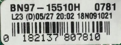 MAIN PARA SMART TV SAMSUNG  4K Ultra HD HDR QLED / BN94-14784E / BN41-02695A / BN97-15510H / PANEL CY-RR075FGHV1H / MODELO QN75Q6DRAFXZA CA03 / QN75Q60RAFXZA CA03  - Imagen 3