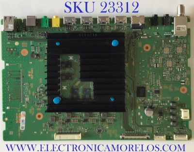 MAIN PARA TV SONY 4K UHD SMART TV / NUMERO DE PARTE A5015305A 058 / 1-003-740-21 / 1-003-740-31 / A-5015-318-A / A-5015-305-A / A-5015-305-A 058A / PANEL YSAF075CNO01 / DISPLAY LC750EQY(SN)(A1) / MODELO XBR-75X800H / XBR75X800H