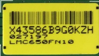 T-CON PARA TV TCL / NUMERO DE PARTE LJ94-43586B / 18Y_RAHU11P2TA4V0.0 / LMC650FN10 / 43586B / PANEL LVU650NDBL / MODELO 65R625 LBAA - Imagen 2